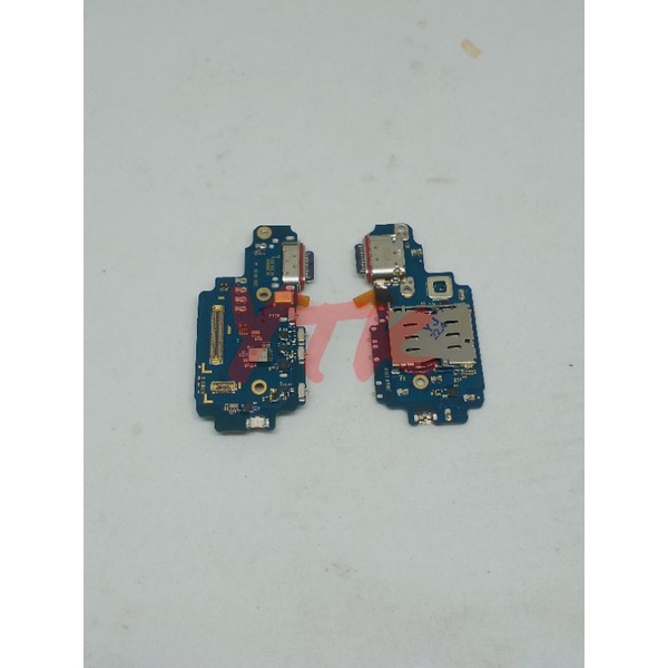 papan cas konektor + konektor sim full ic samsung s22 ultra