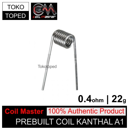 [Koil A1] CM Pre-built 0.4 | 22 AWG | 0,4 kawat 2.5mm kumparan kooil
