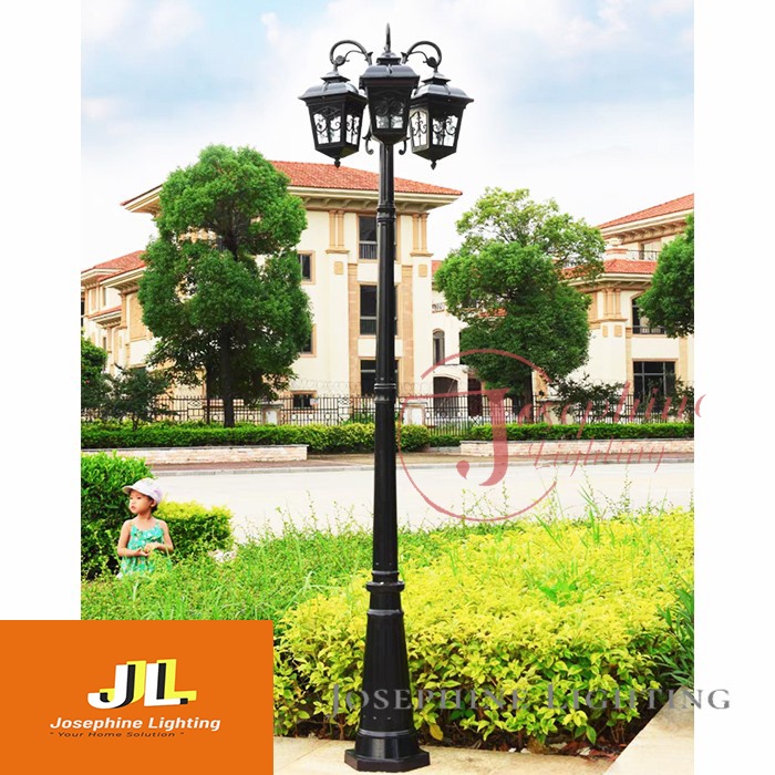 Lampu Taman Tiang Outdoor Seri 7333 A39T/3 (Cabang 3)
