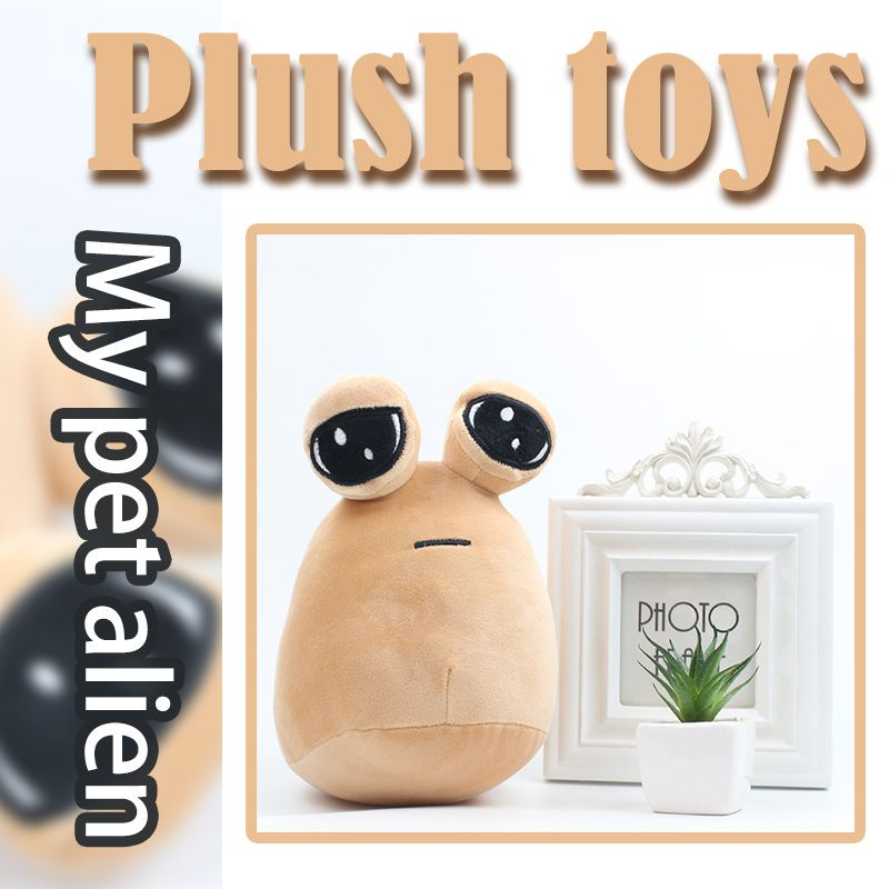 Game Hot My Pet Alien Pou Mainan Mewah Furdiburb Emosi Boneka Alien Plushie