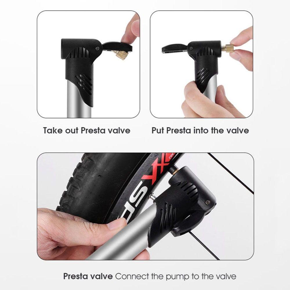 Lanfy Pompa Sepeda Pompa Angin Sepeda Gunung Mini Pompa Aksesoris Sepeda Bersepeda Tangan Pompa Angin Cycling Pump