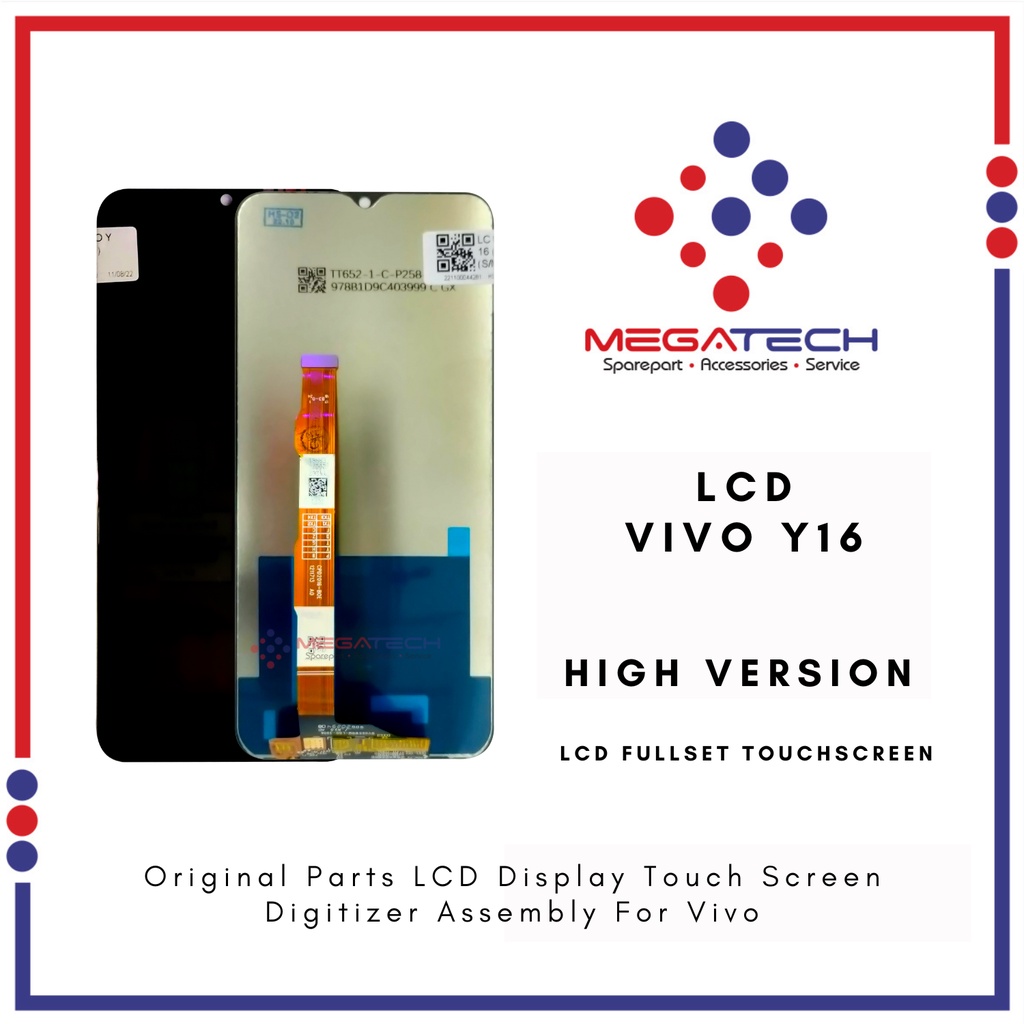 LCD Vivo Y16 / Y02S / Y21T / Y21 2020 Fullset Touchscreen