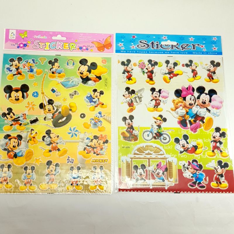 Sticker Laser Mickey Mouse AP-127B/AP-211A