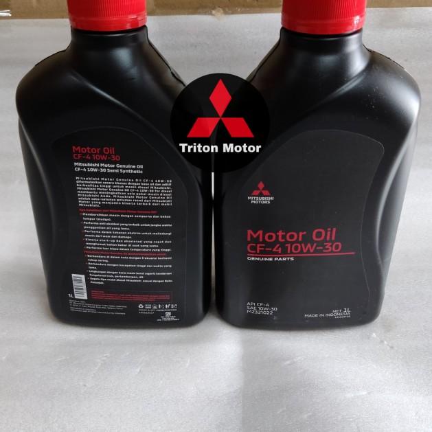 Oli Diesel / Oil Mesin CF-4 10W-30 (Asli Mitsubishi) Pajero Sport