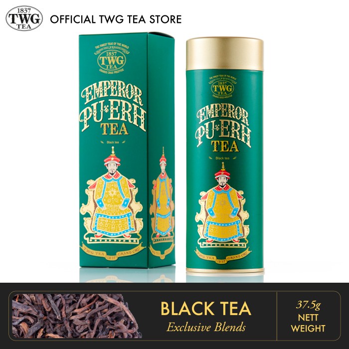 

BISA COD TWG Tea Emperor Pu-Erh, Haute Couture Tea Tin, 100g /TEH DIET/TEH PELANGSING/TEH HIJAU/TEH
