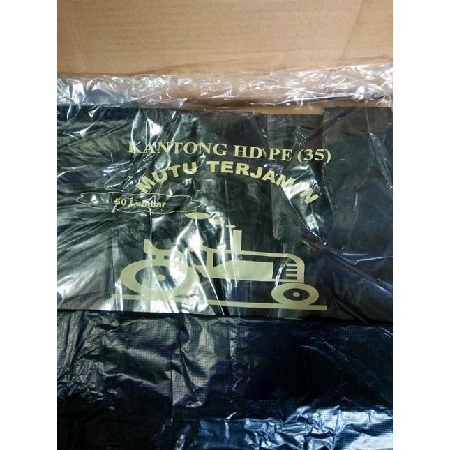 

Eko 35 (isi 5bks) | Kantong Plastik, kantong Kresek Hitam tipis sedang