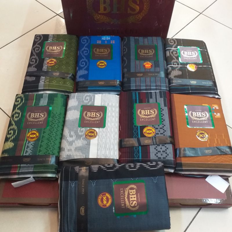 SARUNG BHS EXCELLENT SKT MIX SGS, SGK, SCT SCK, MERCERIZED GOLD