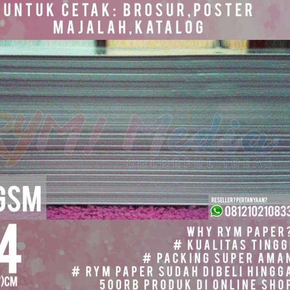 Kertas Art Paper 150gsm A4 (1 rim/500 lembar)