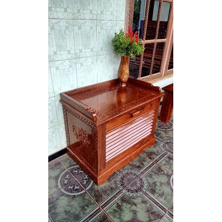 RAK SEPATU JATI JEPARA FURNITURE