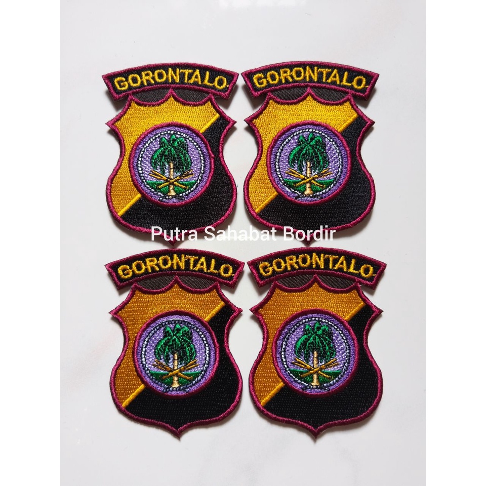 Patch | Logo Bordir Polda Gorontalo