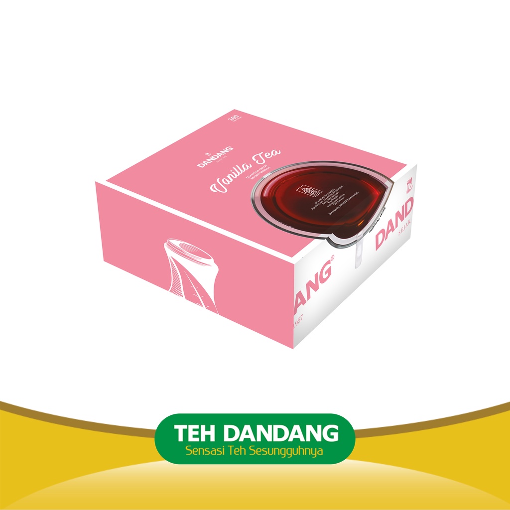 

Teh Dandang Vanilla Tea Amplop isi 100 tea bag