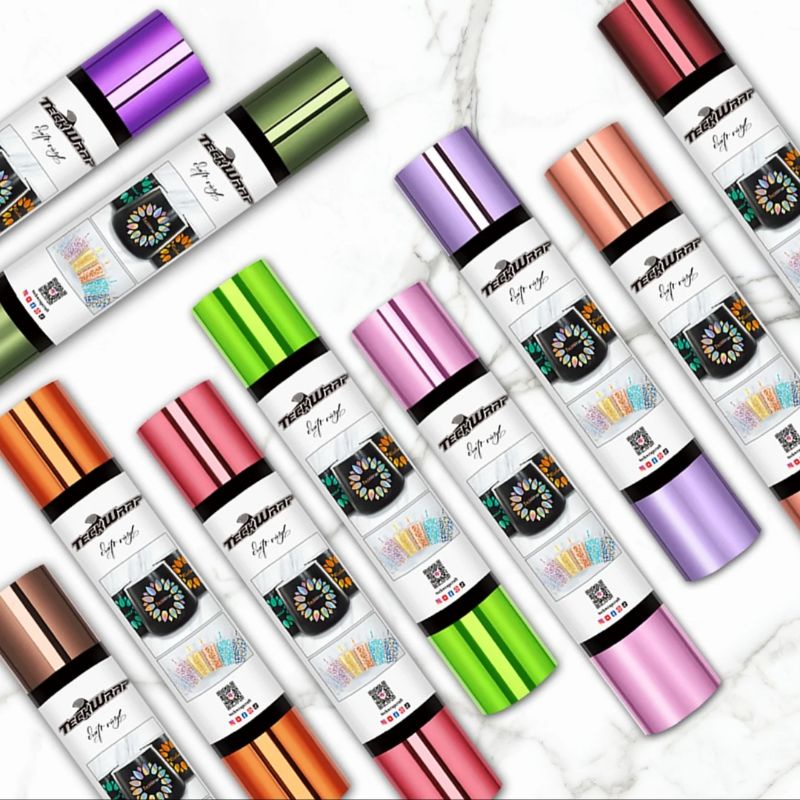 

Decoreating | Bubble Free Mirror Holo Craft Vinyl Premium Adhesive Sticker by Teckwrap