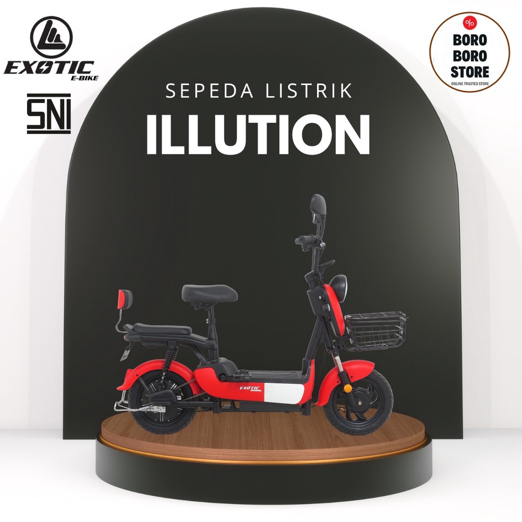 Sepeda Listrik Illution By Pacific