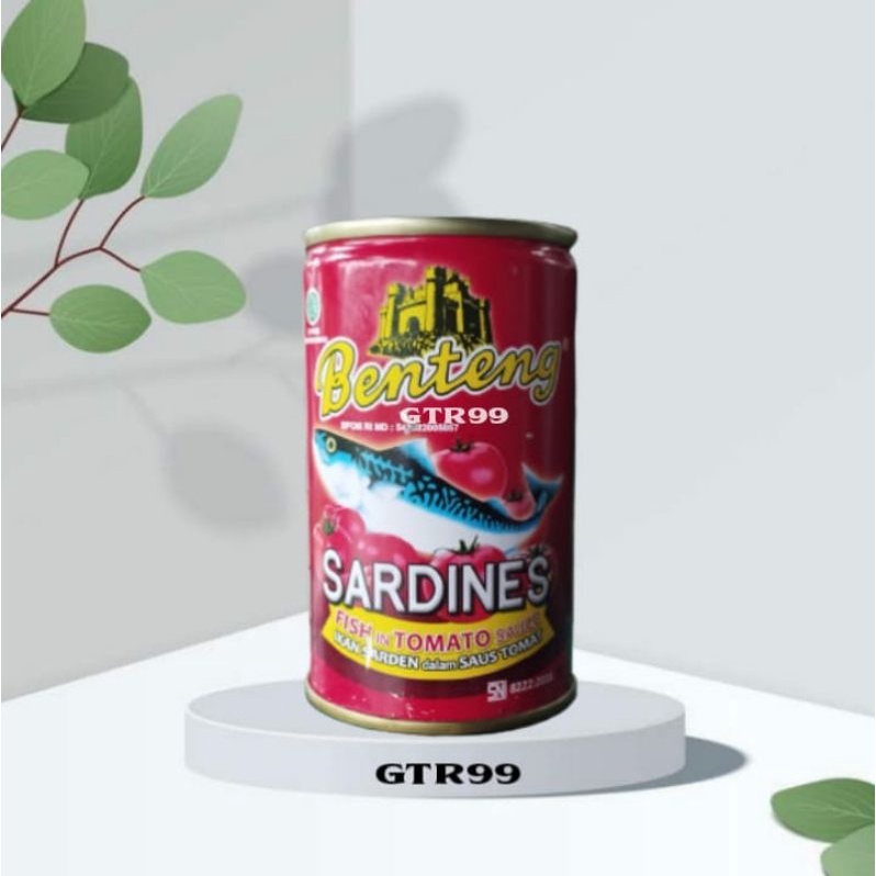 

Sarden Benteng Ikan Sarden Saus Tomat 155 gr