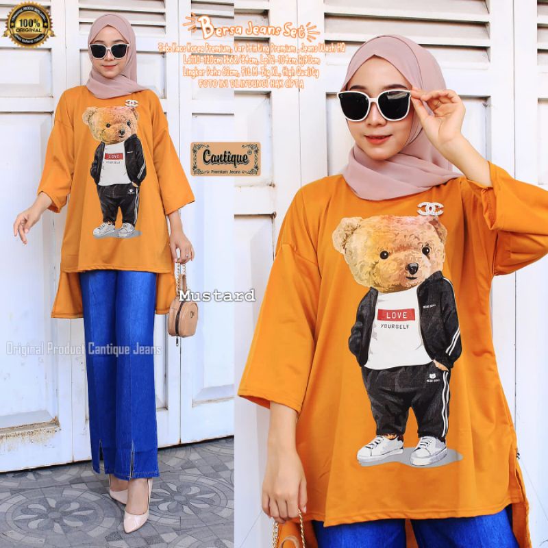 COD NEW PROMO SETELAN CELANA BAJU WANITA DEWASA KEKINIAN TERBARU TAHUN 2022 IMPORT JUMBO BIGSIZE OVE