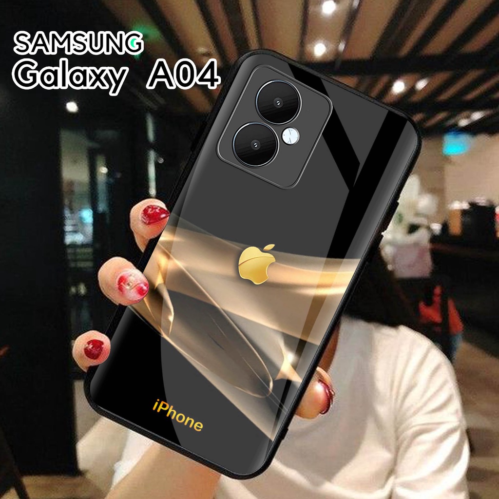 Softcase Kaca Samsung A04 A04E  - Casing Hp Samsung A04E A04  - Case Hp Samsung A04 A04E - Softcase 