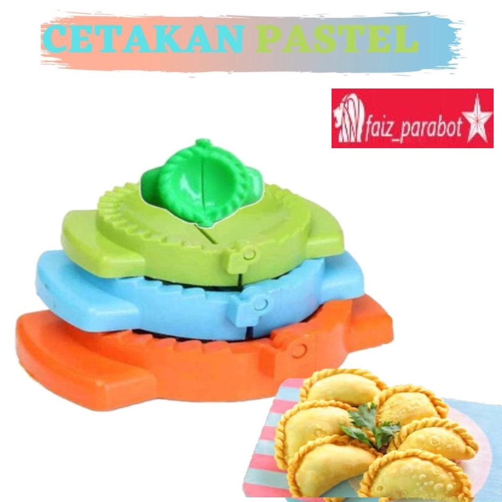 CETAKAN KUE PASTEL - CETAKAN PASTEL DUMPLING DIMSUM ABON