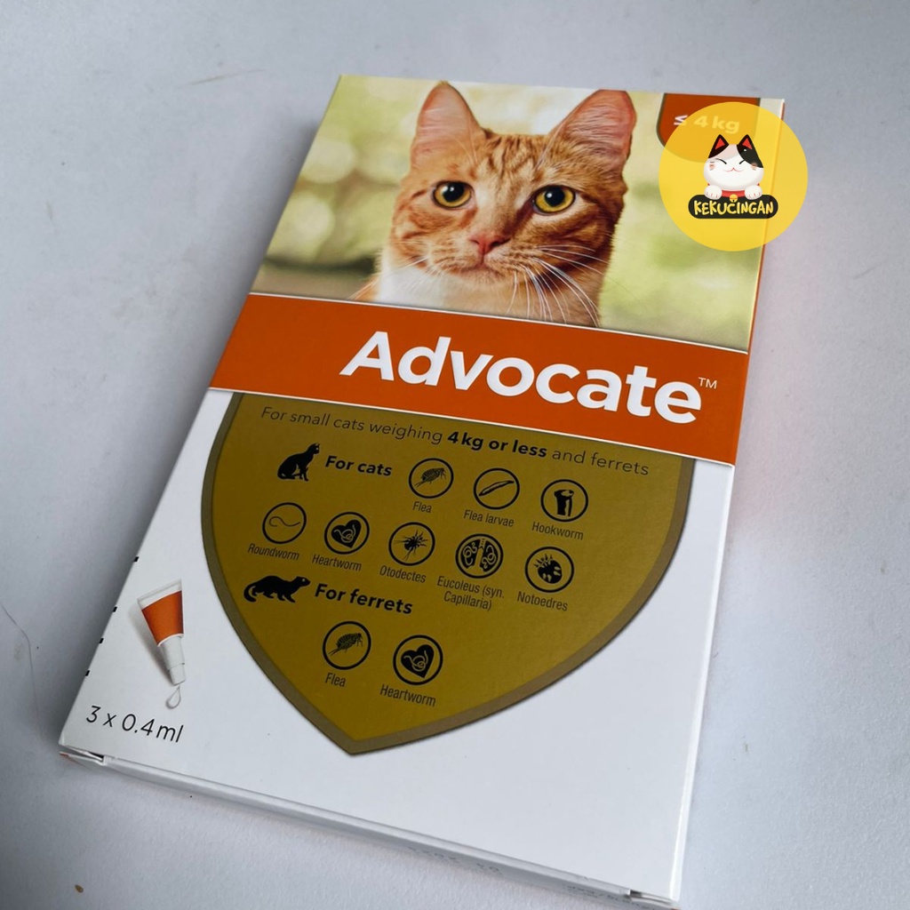 ADVOCATE Cat Obat Kutu Kucing Tetes Per Tube