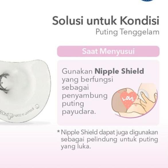 pigeon nipple shield, pelindung puting, penyambung puting merek pigeon