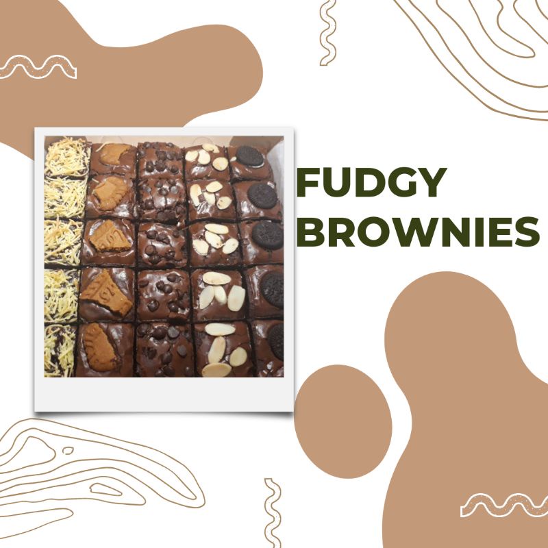 

FUDGY BROWNIES SEKAT