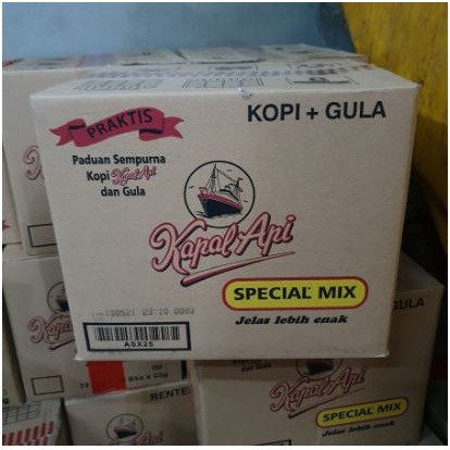 

KOPI BUBUK KAPAL API SPECIAL MIX 25 GRAM - 1 DUS ISI 120 PCS SACHET