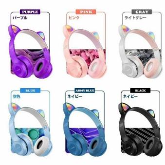 Sale Headset Bluetooth Gaming Karakter Kucing