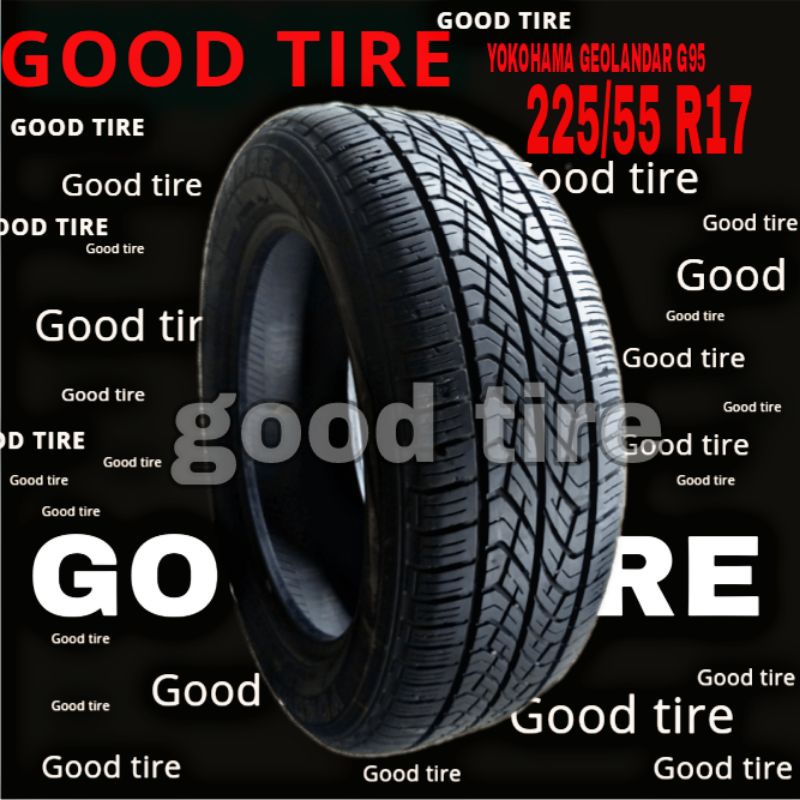YOKOHAMA GEOLANDAR 225-55-17 R17 VOPOTAN SEKEN BEKAS BMW
