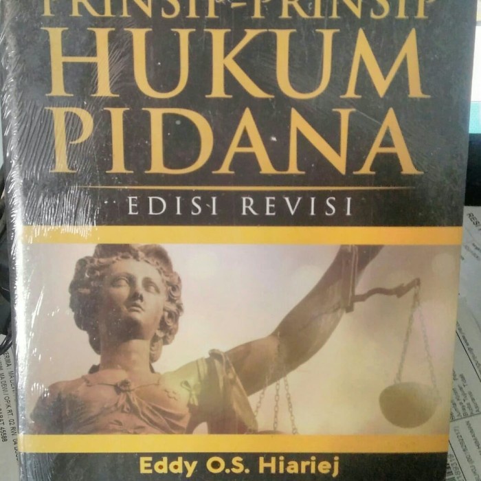 Buku Pidana Buku Prinsip-Prinsip Hukum Pidana Eddy O.D Hiariej