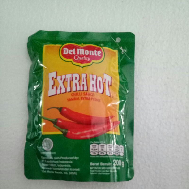 

Del monte extra hot 200g