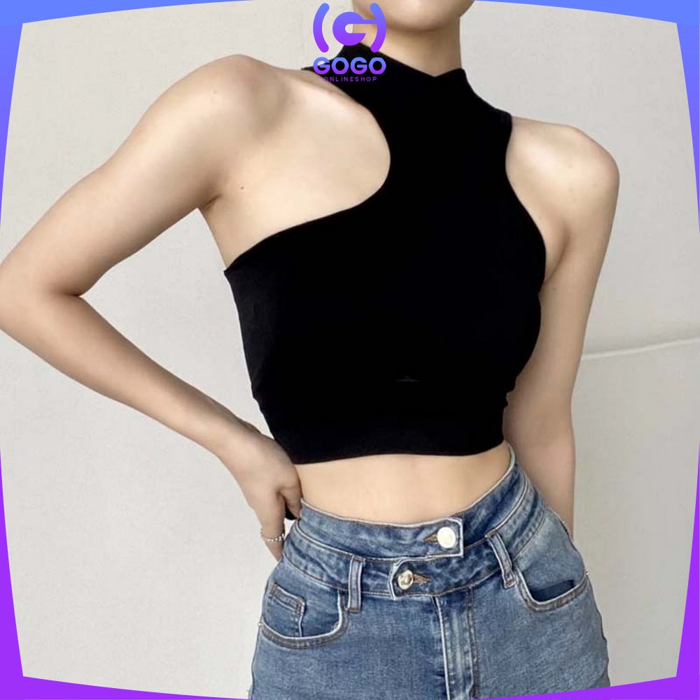 GOGO-P104 Crop Tank Top Atasan Wanita Korea Style / Pakaian Wanita Crop Top Bralette / Pakaian Dalam Wanita Bh Fashion