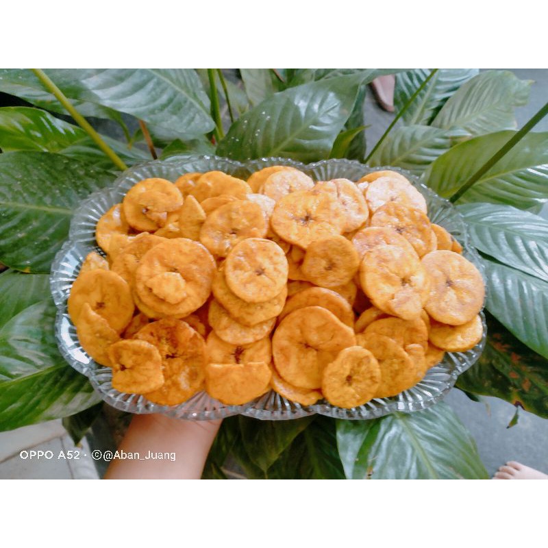 

TERMURAH keripik pisang manis 1KG