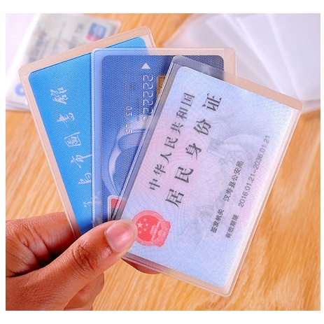 283 Plastic Card / Tempat Simpan Kartu / Tempat Kartu / DompetKartu / Card Saver