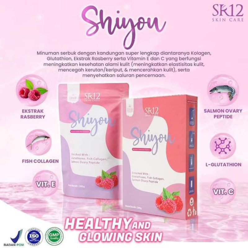 SHIYOU COLLAGEN SR12 | AMAN UNTUK BUMIL & BUSUI | MINUMAN PEMUTIH BADAN | AMAN | HALAL | BPOM