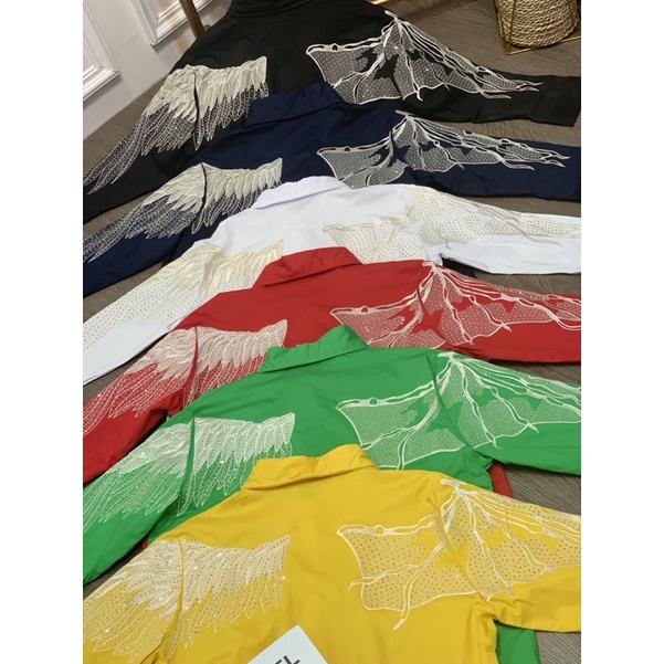 FW B1369 Kemeja Katun Full Bordil Poplin Premium Quality