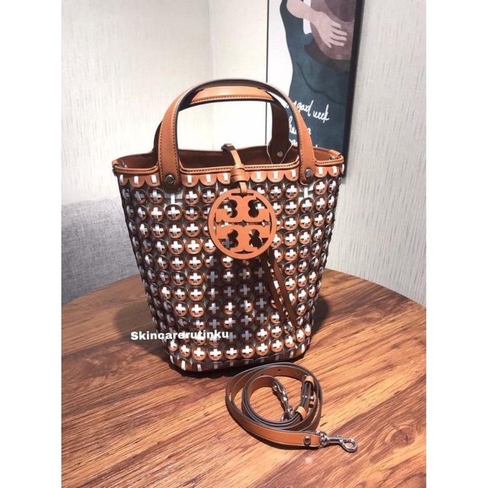 Tory Burch Miller Chainmail Bucket Bag - ORIGINAL GUARANTEE 100%