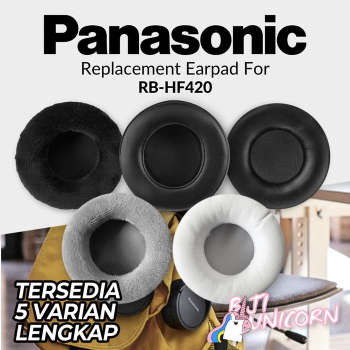 Earpad Earcup Ear Cushion Panasonic RB-HF420 RB HF420 Bantalan Foam