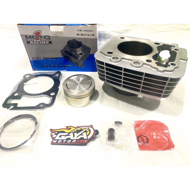 BLOK SEHER PISTON SILINDER CRF 150 63 MM & 66MM & 69,5 MM MOTO1 MOTO 1