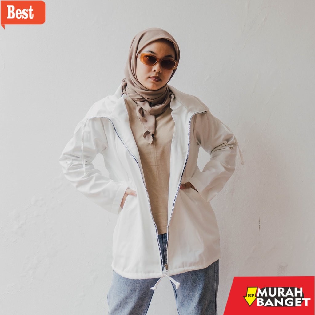 jaket wanita kekinian 2022 KEEN.IDD - Slim Parka Jacket I Premium Drill