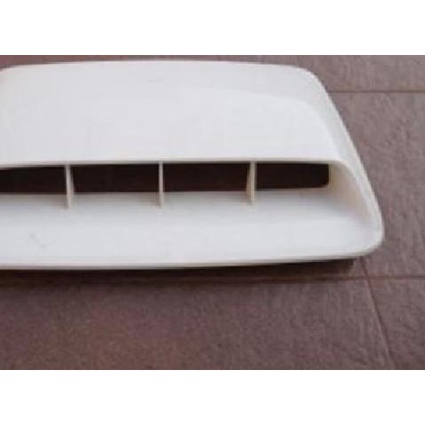 air flow putih / air flow scoop mobil fortuner