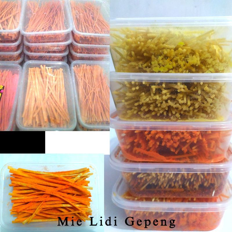 

MIE LIDI GEPENG KEMASAN BOX 500ML
