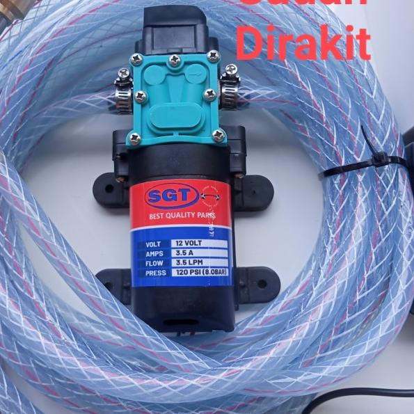 Alat Steam Pompa DC Set Mesin Cuci AC Motor Mobil Steam Power Sprayer