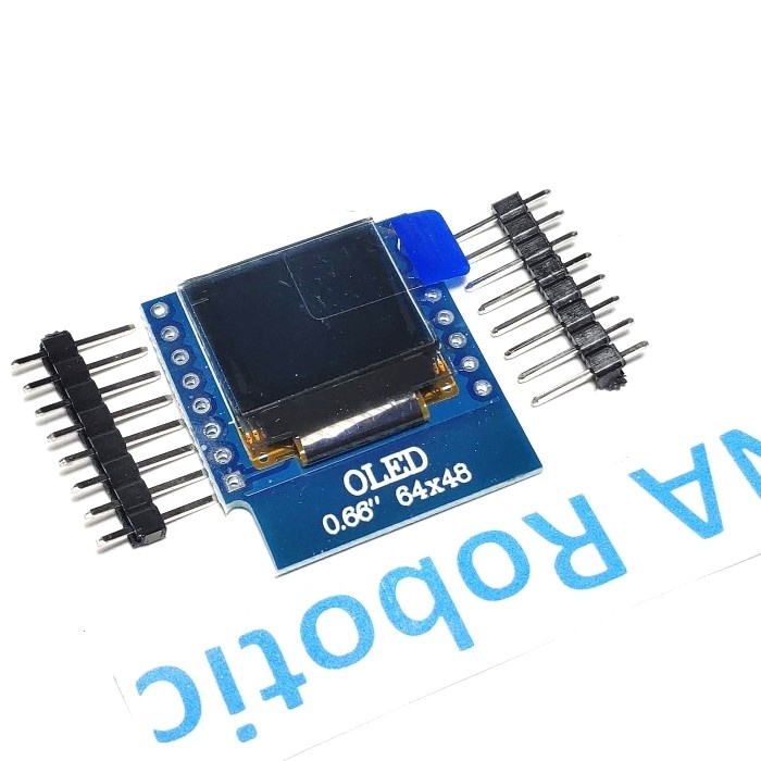 LCD Oled Wemos d1 mini 0.66