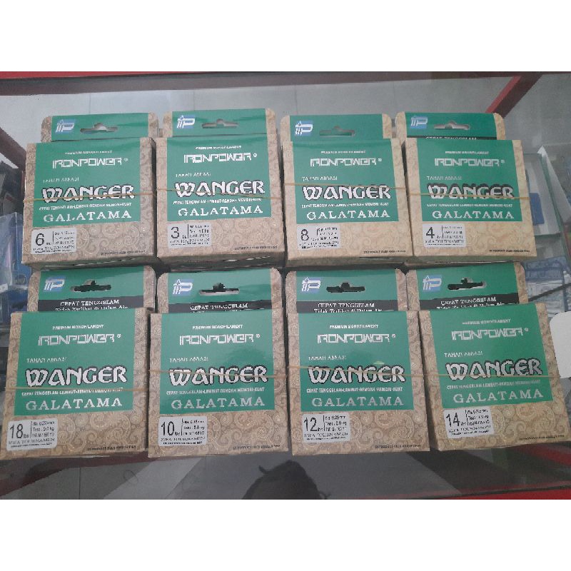 Senar Pancing Iron Power Wanger