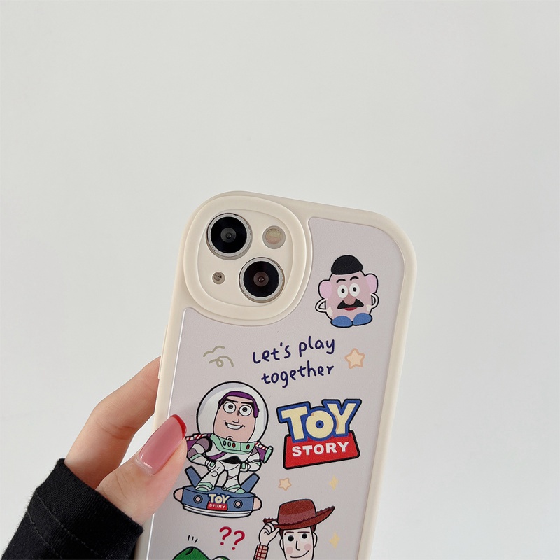 Frosty Cute Soft Case Realme C1 C2 5S 5i 6 7i 8i 8 Pro 9i C11 C20 C12 C15 C17 C21Y C25Y C35 RENO 4F 5 6 7Z Toy Story Cartoon Disney  Phone Case for Girl women gifts Baolongwish