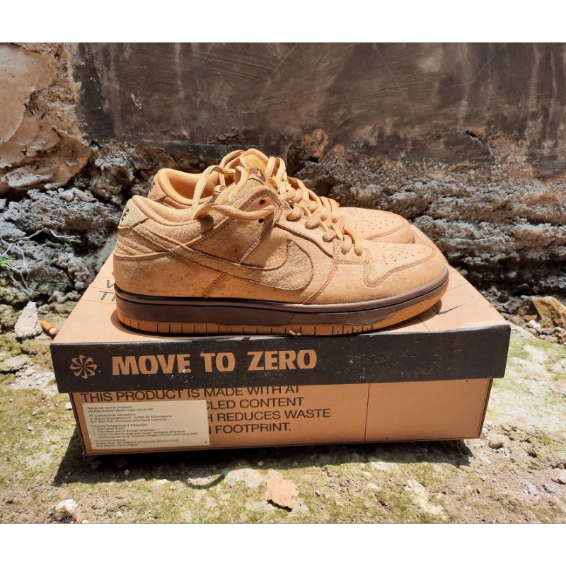 Nike sb dunk low pro wheat mocca