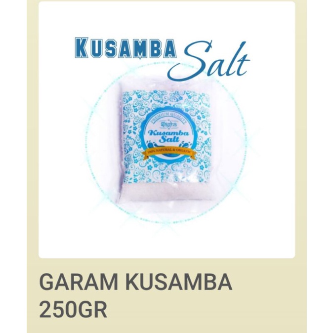 

Kusamba, garam organik Sagha