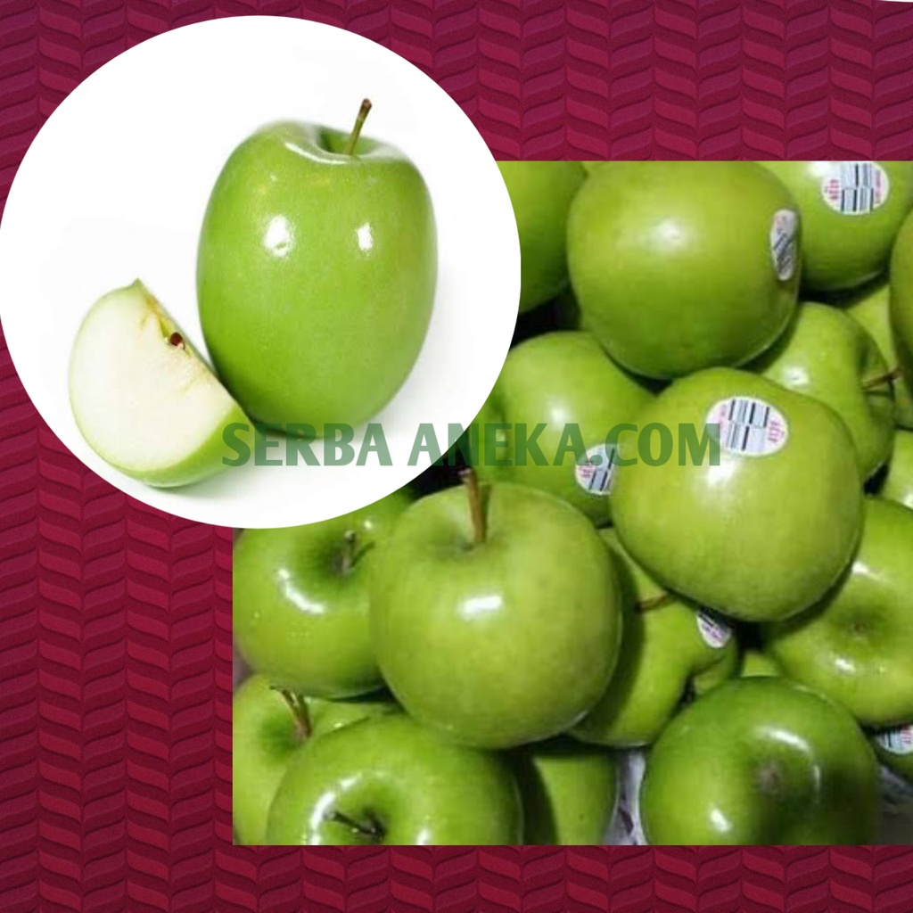 ( 1 KGM ) - APEL Hijau Granny Smith / Green Smith