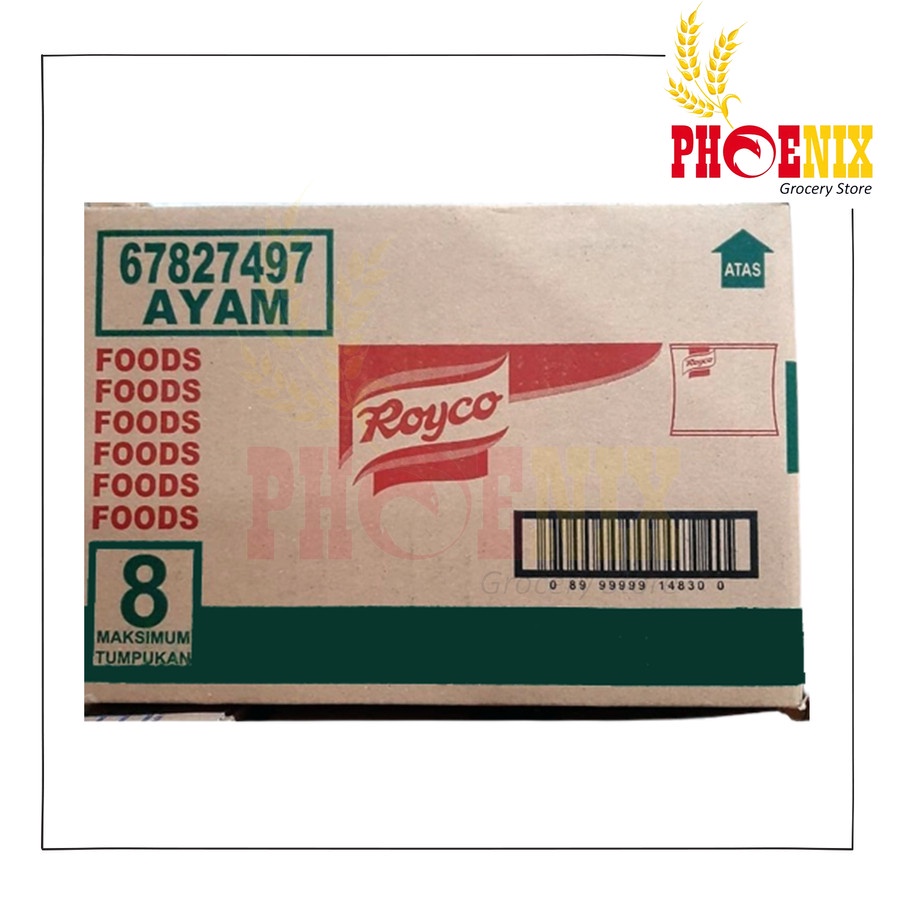 Royco rasa ayam 1 dus isi 6 bungkus