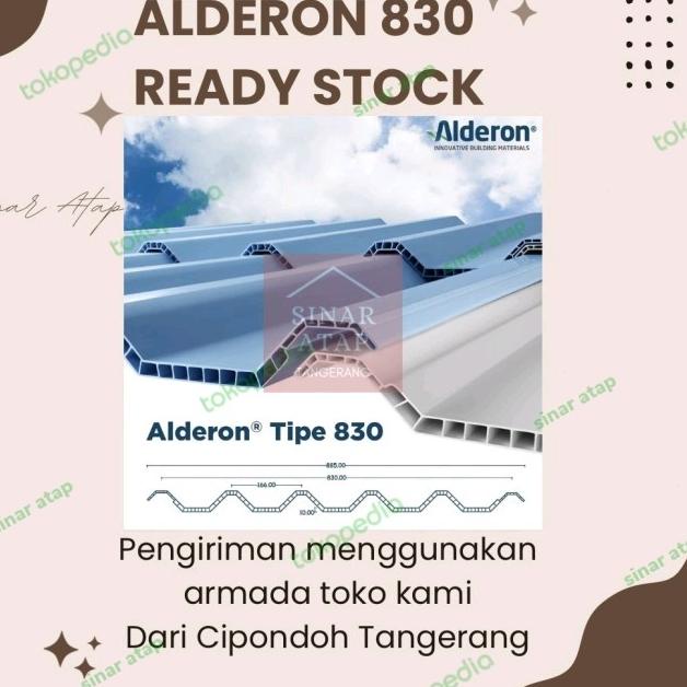 ATAP ALDERON LEBAR EFEKTIF 83CM - 1 Meter