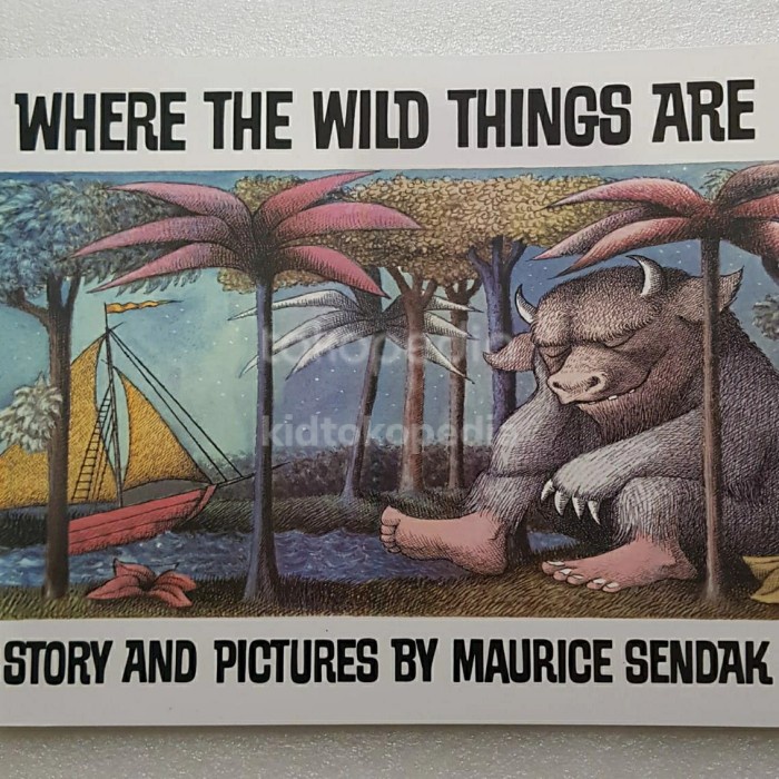 [HARGA PROMO] Where The Wild Things Are Story And Pictures By Maurice Sendak TERBATAS